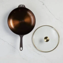 Smithey Ironware No. 11 Deep Cast Iron Skillet W/ Glass Lid -PitMaster Shop 04212022 SmitheyNewProduct STUDIO2945 small 540x 87af78e0 810f 454a 8a21 1816acb4383f