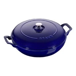 Staub 3.5 Qt. Cast Iron Braiser -PitMaster Shop 40501 982 0 1