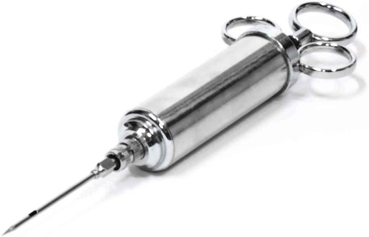 Charcoal Companion Stainless Marinade Injector 3 Charcoal Companion Stainless Marinade Injector