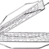 Napoleon Flexible Grill Basket 57012 -PitMaster Shop 57012 expandable grill basket open 800px