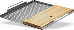 Napoleon Stainless Steel Multi-functional Topper With Cedar Plank 70026