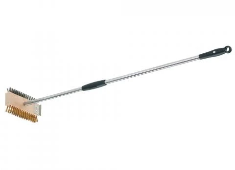 GI Metal Double Brush For Grill & BBQ 4 GI Metal Double Brush For Grill & BBQ - Image 2