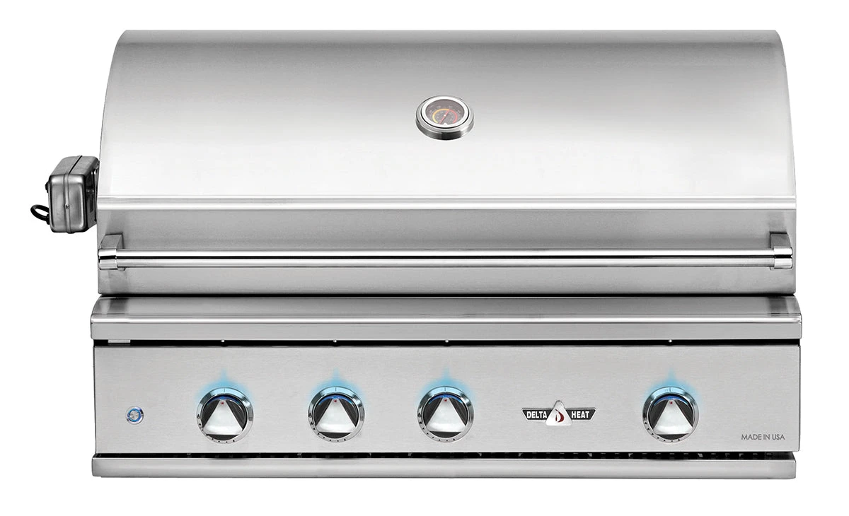 Delta Heat 38” Outdoor Gas Grill W/ Infrared Rotisserie 3 Delta Heat 38” Outdoor Gas Grill W/ Infrared Rotisserie