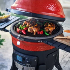 Kamado Joe Konnected Joe Digital Charcoal Grill And Smoker IN-STOCK NOW -PitMaster Shop KJ15041123 13 FoodShot