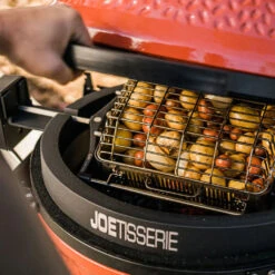 Kamado Joe JoeTisserie Basket Kit -PitMaster Shop KJ15172022 06 Lifestyle Etail
