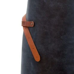 Xapron Kansas Leather Apron -PitMaster Shop Kansas Blue Zoom