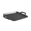Lodge Chef Collection 11 Inch Cast Iron Square Grill Topper -PitMaster Shop LC11SGT800x800