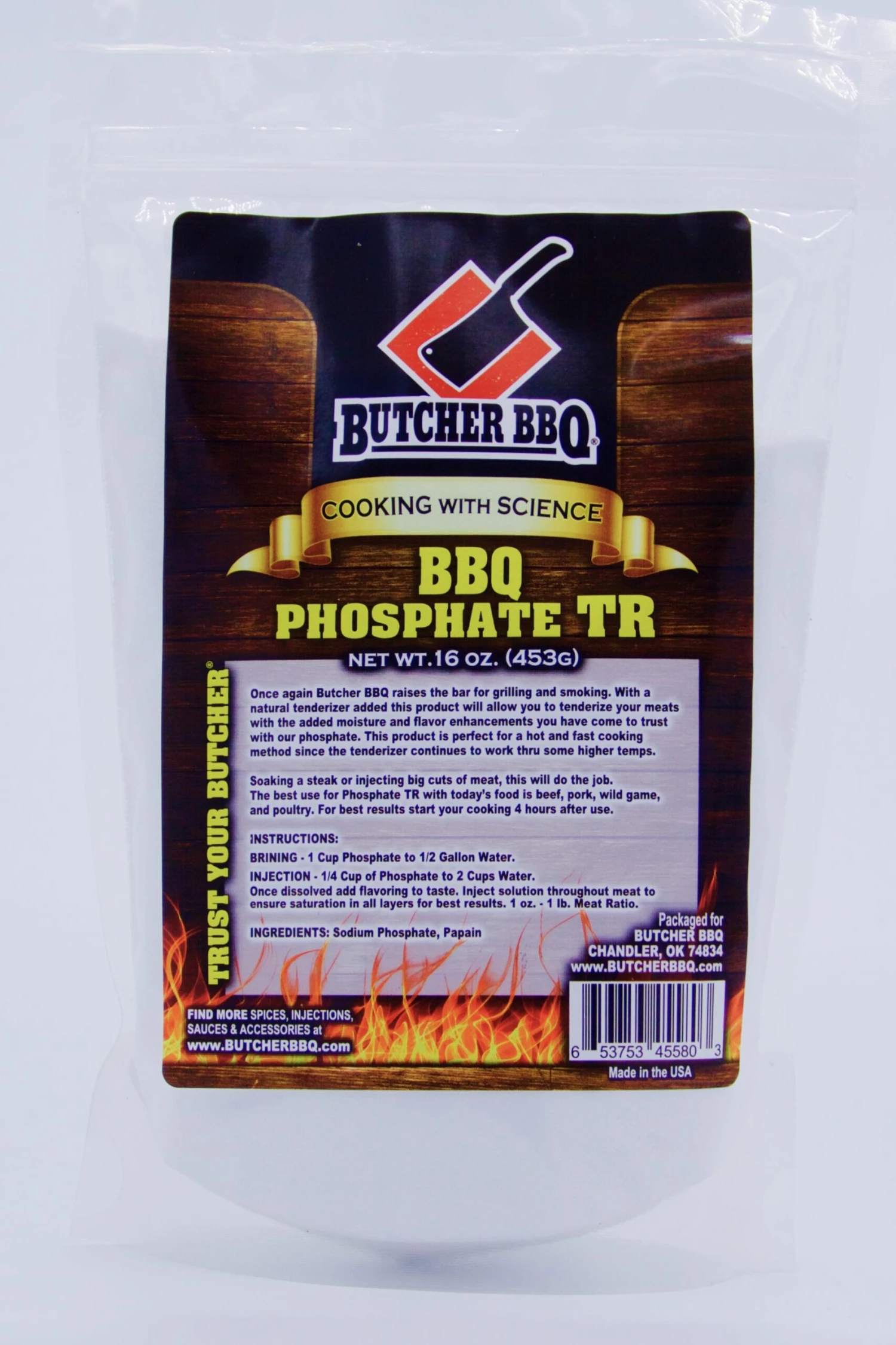 Butcher BBQ BBQ Phosphate TR 16oz. 3 Butcher BBQ BBQ Phosphate TR 16oz.