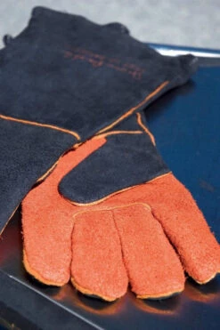 Steven Raichlen Extra-Long Suede Gloves