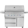 Twin Eagles 42" Grill Base W/ Storage Drawers, Single Door -PitMaster Shop TEGB42SD