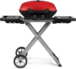 Napoleon TravelQ™ 285X And Scissor Cart With Griddle