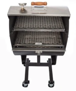 Tailgater Charcoal Grill -PitMaster Shop Tailgater Open 856x1024 1