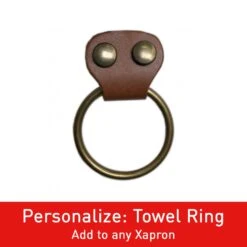 Xapron Utah Leather Apron 17 Xapron Utah Leather Apron -PitMaster Shop Towel Ring 0fb1df0f 6a4a 46d2 8ea8 8ed385d042b9