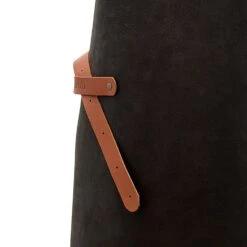 Xapron Utah Leather Apron 15 Xapron Utah Leather Apron -PitMaster Shop Utah Black Zoom